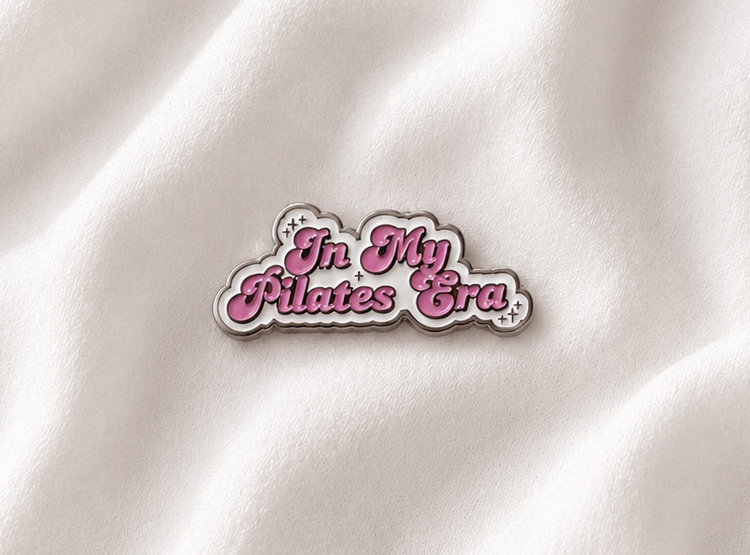 In my Pilates Era Metal Sticker